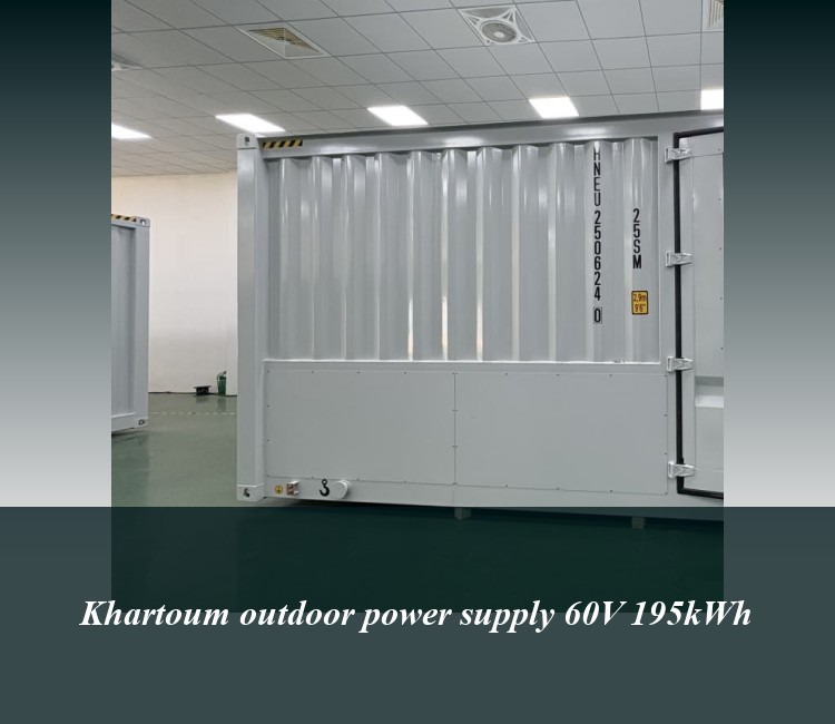 Khartoum outdoor power supply 60V 195kWh