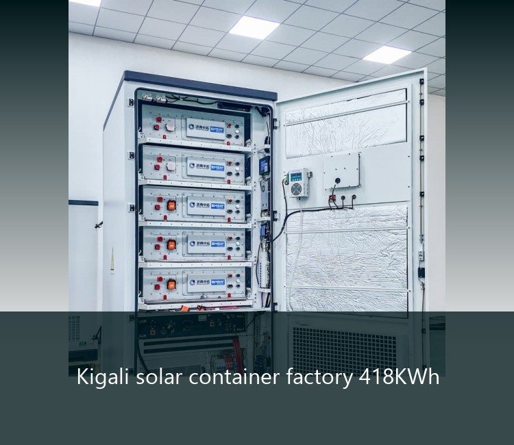 Kigali solar container factory 418KWh