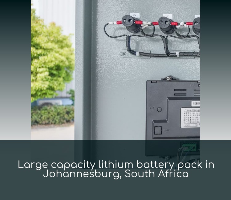 Large capacity lithium battery pack in Johannesburg, South Africa