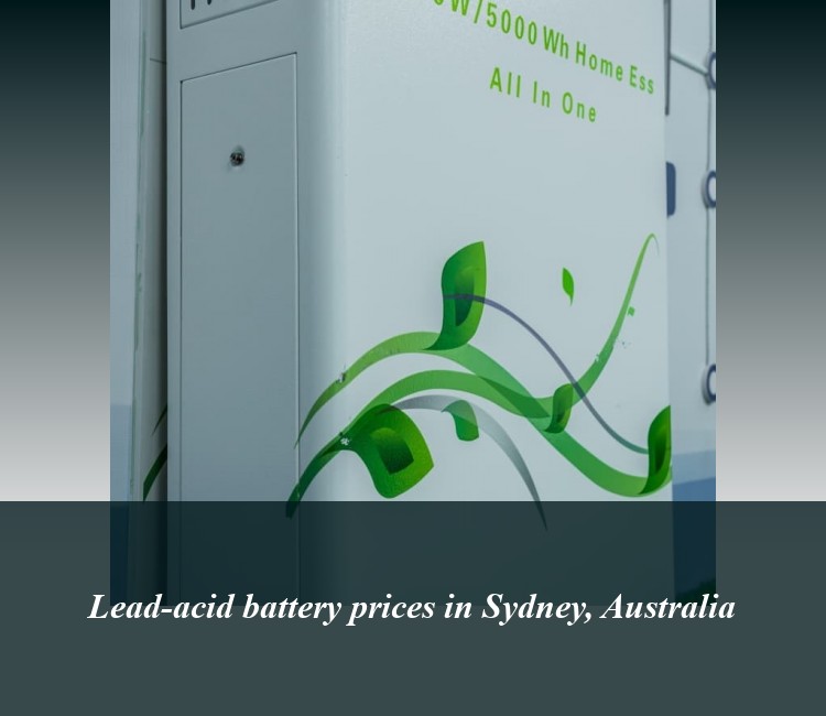 Lead-acid battery prices in Sydney, Australia