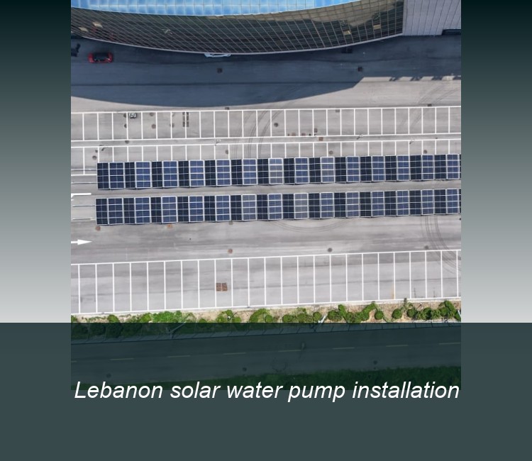 Lebanon solar water pump installation