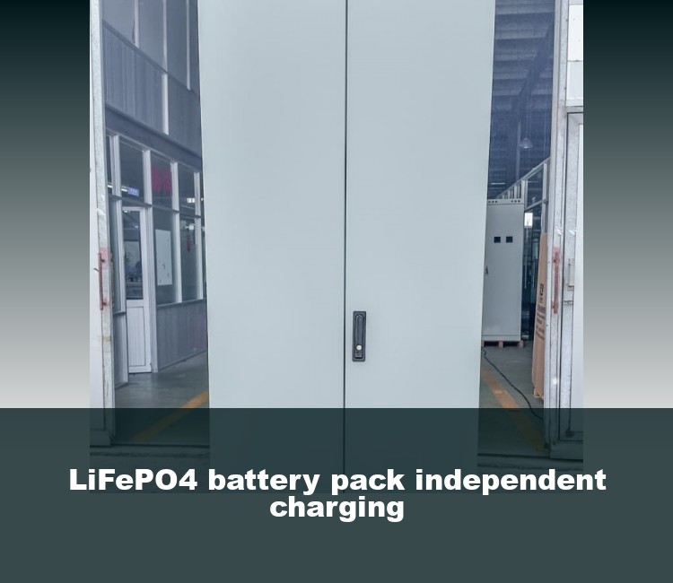 LiFePO4 battery pack independent charging