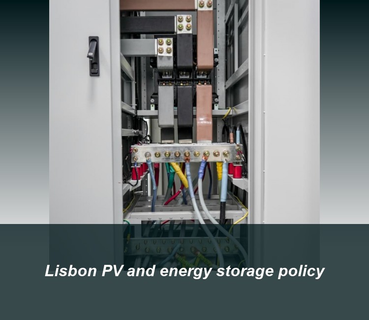 Lisbon PV and energy storage policy