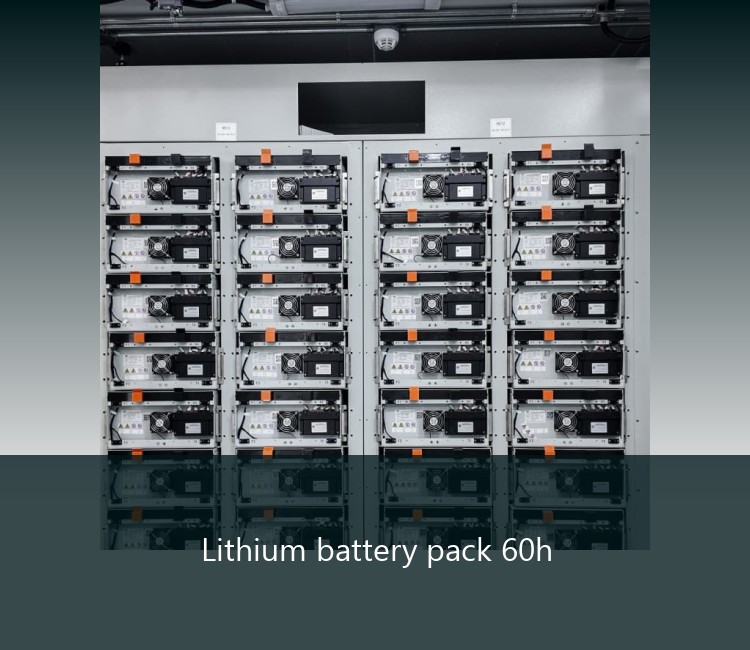 Lithium battery pack 60h