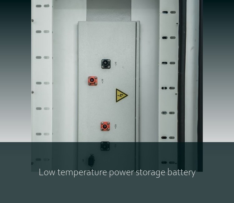 Low temperature power storage battery