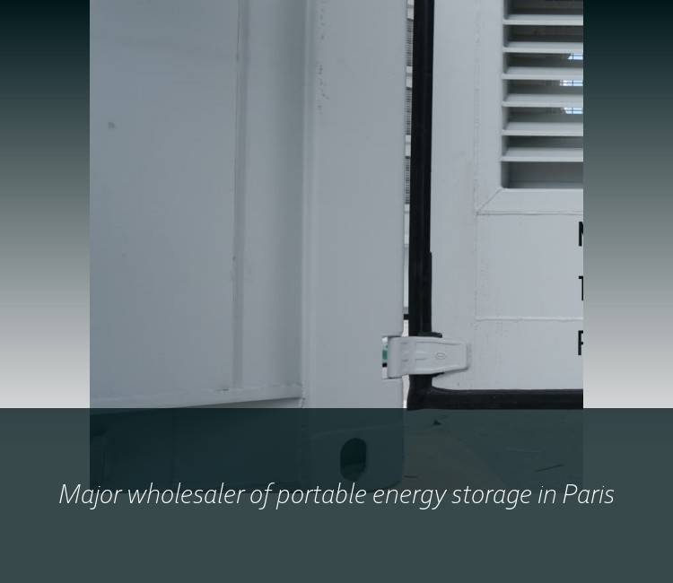Major wholesaler of portable energy storage in Paris