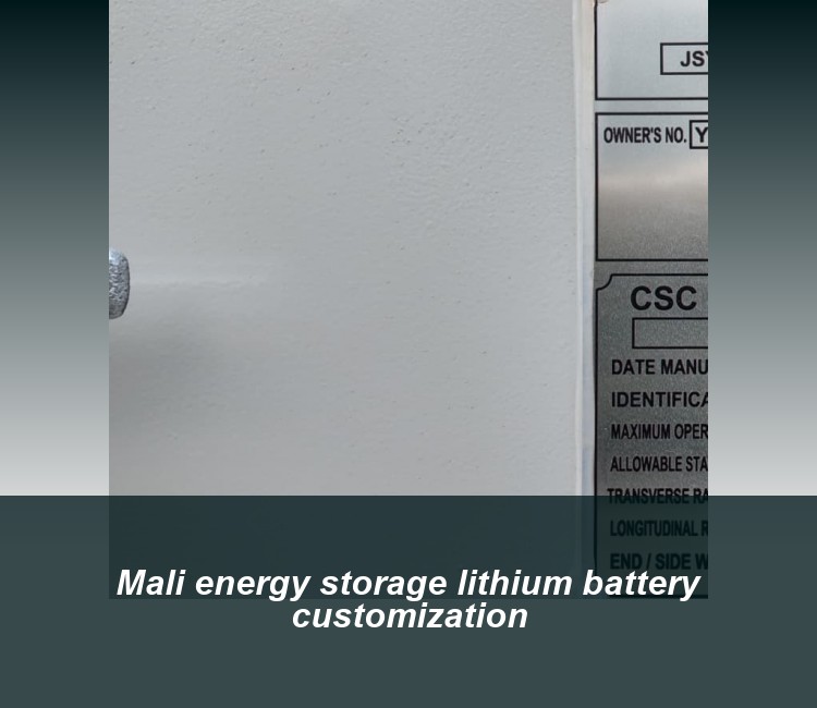 Mali energy storage lithium battery customization