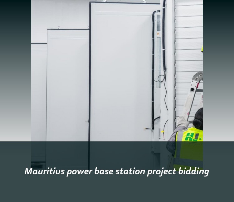 Mauritius power base station project bidding