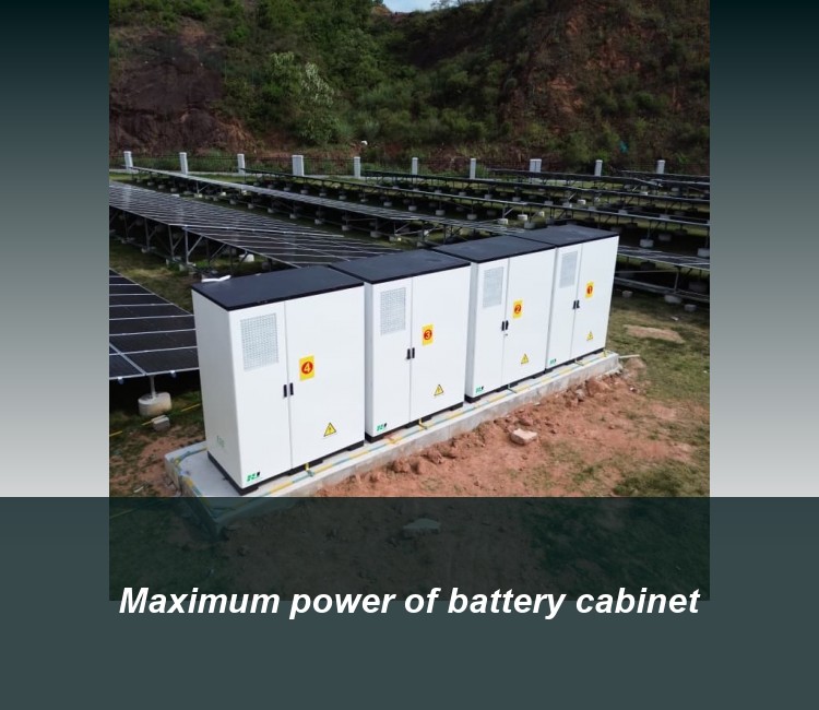 Maximum power of battery cabinet