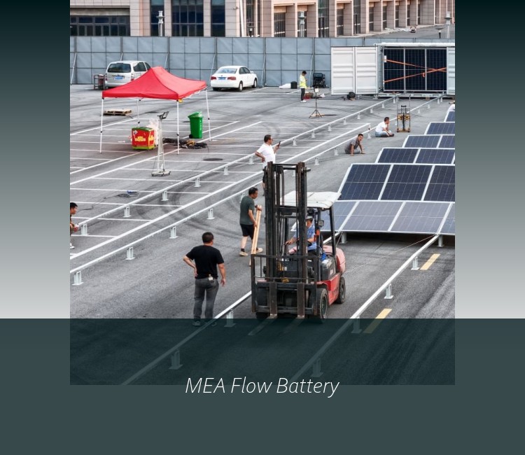 MEA Flow Battery