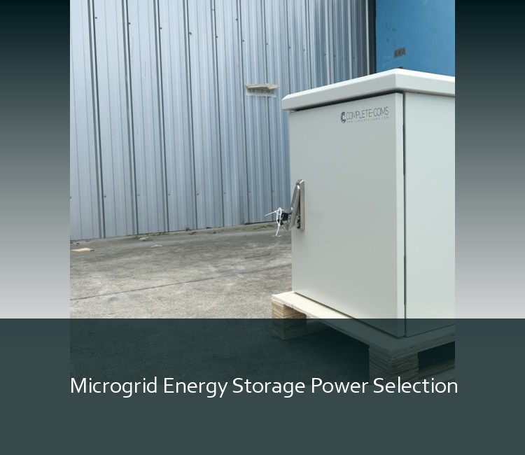 Microgrid Energy Storage Power Selection