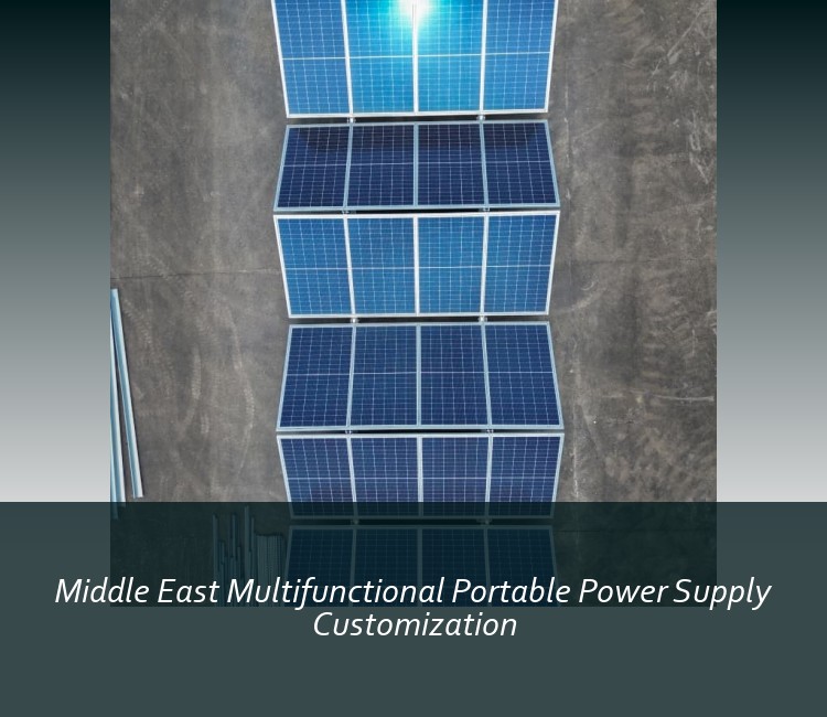 Middle East Multifunctional Portable Power Supply Customization