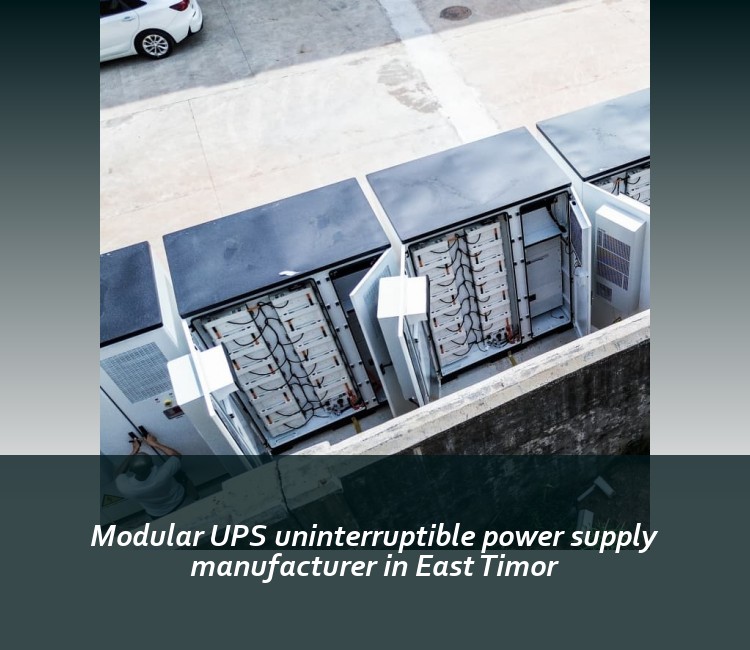 Modular UPS uninterruptible power supply manufacturer in East Timor