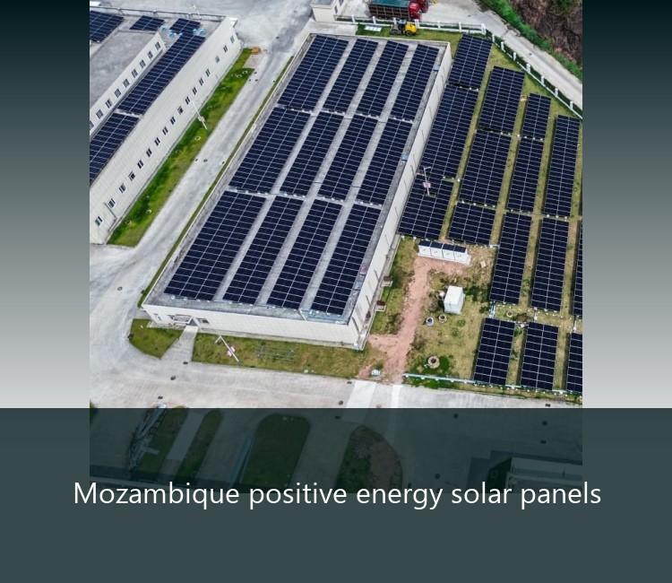 Mozambique positive energy solar panels