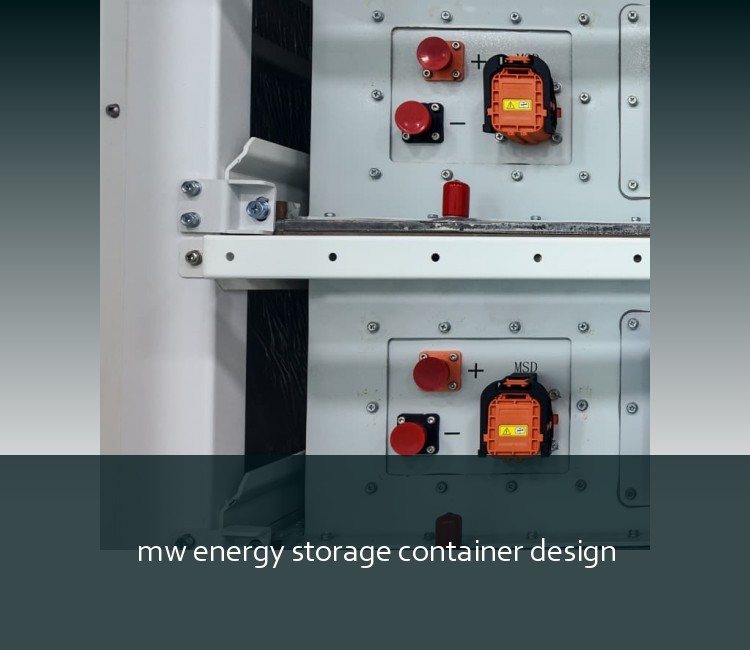 mw energy storage container design