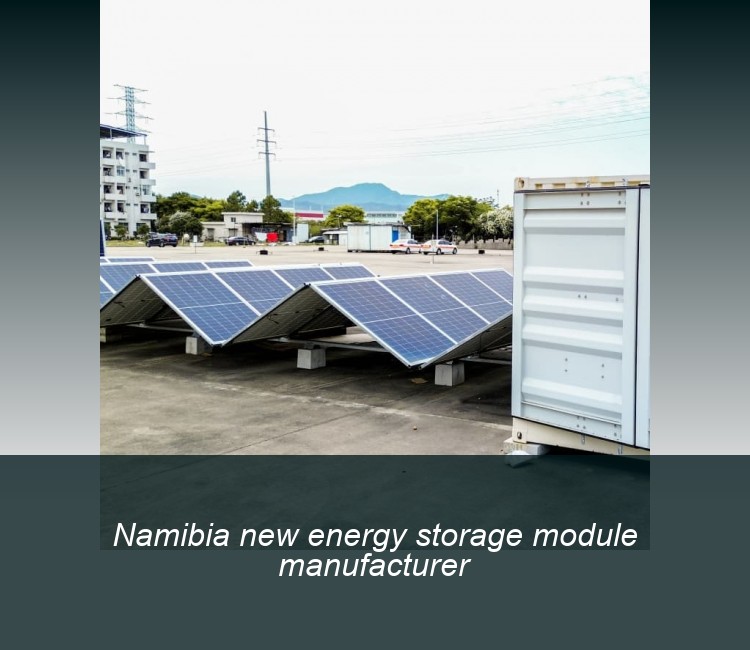 Namibia new energy storage module manufacturer