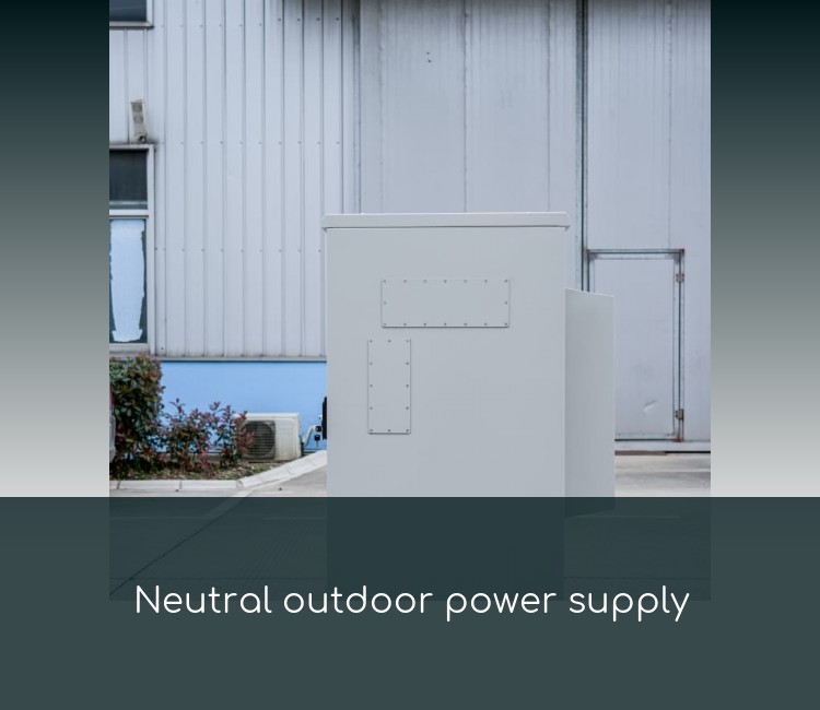 Neutral outdoor power supply