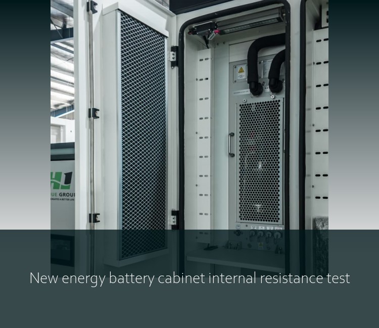 New energy battery cabinet internal resistance test