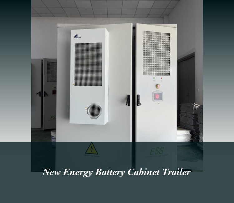 New Energy Battery Cabinet Trailer