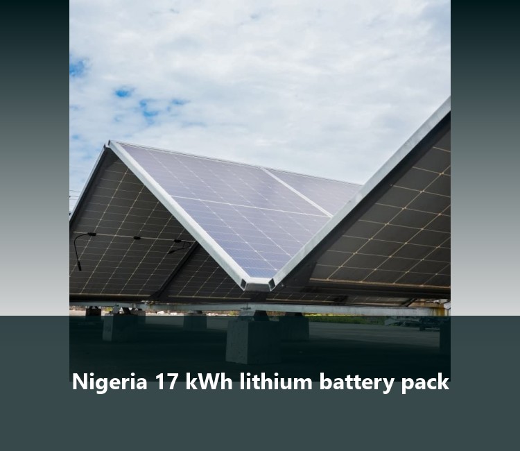 Nigeria 17 kWh lithium battery pack