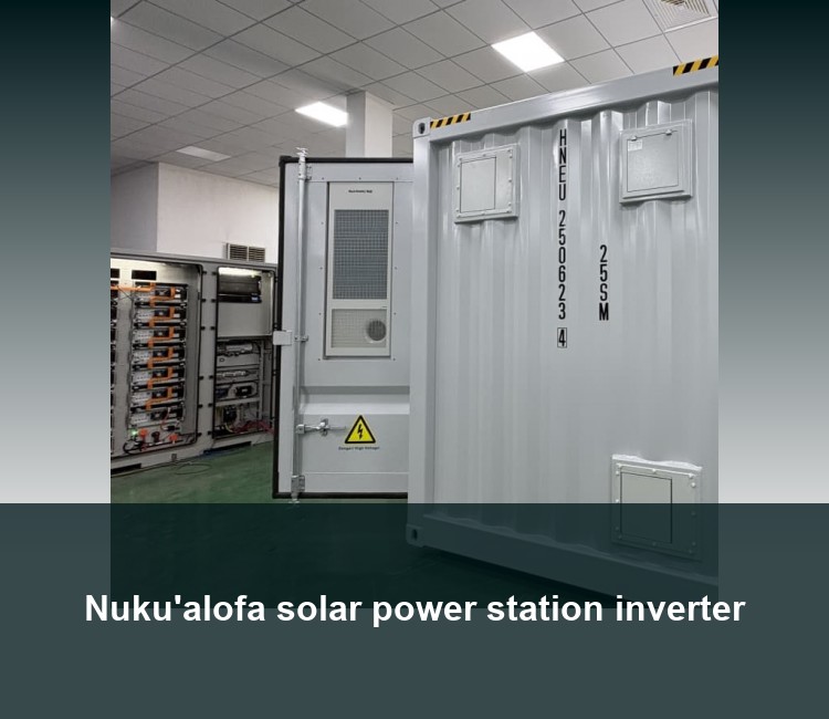 Nuku'alofa solar power station inverter