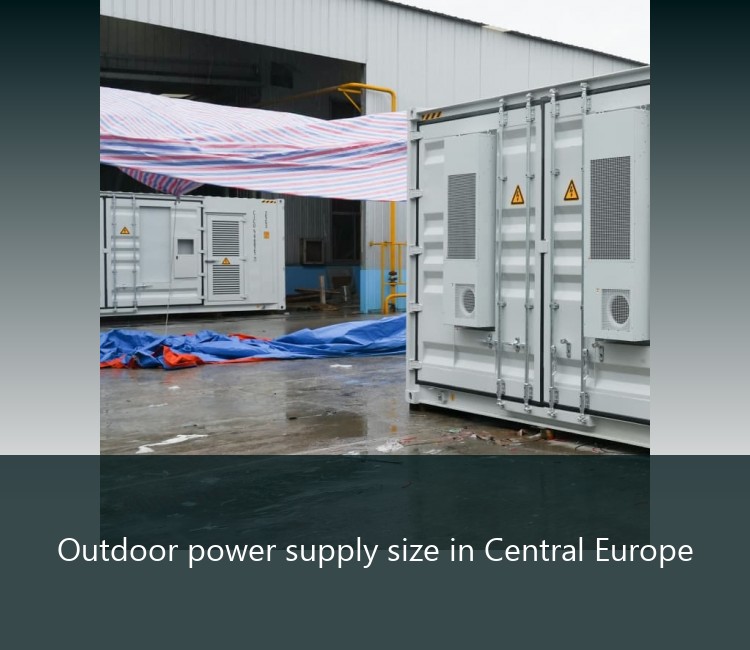 Outdoor power supply size in Central Europe