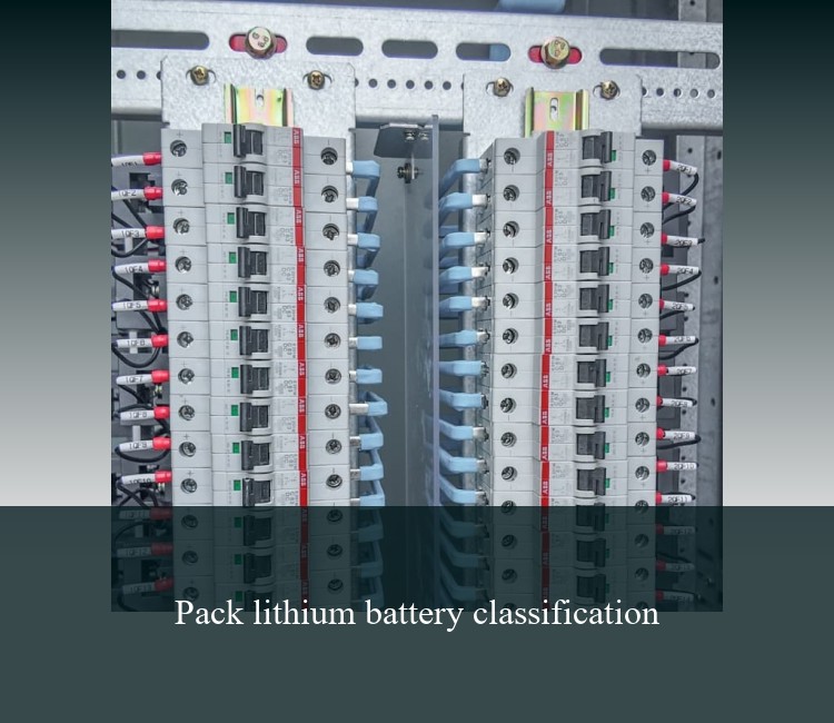 Pack lithium battery classification