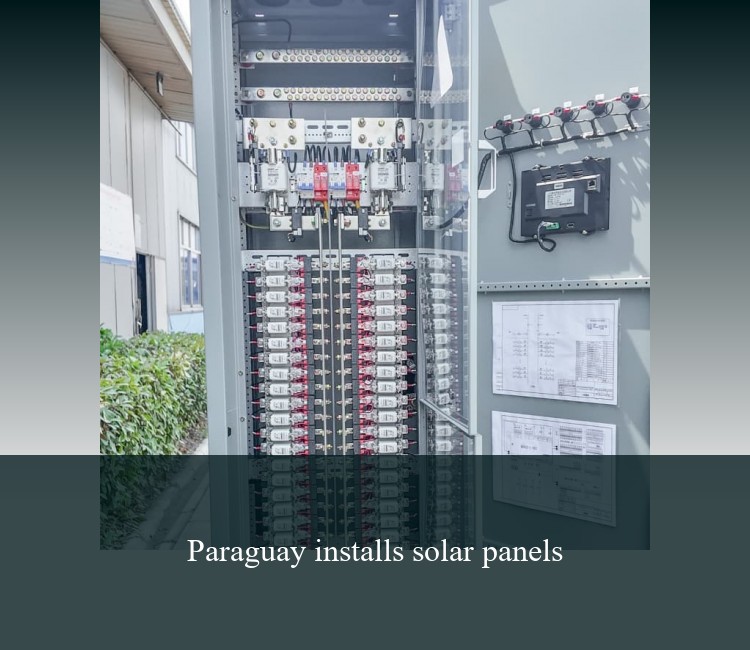 Paraguay installs solar panels