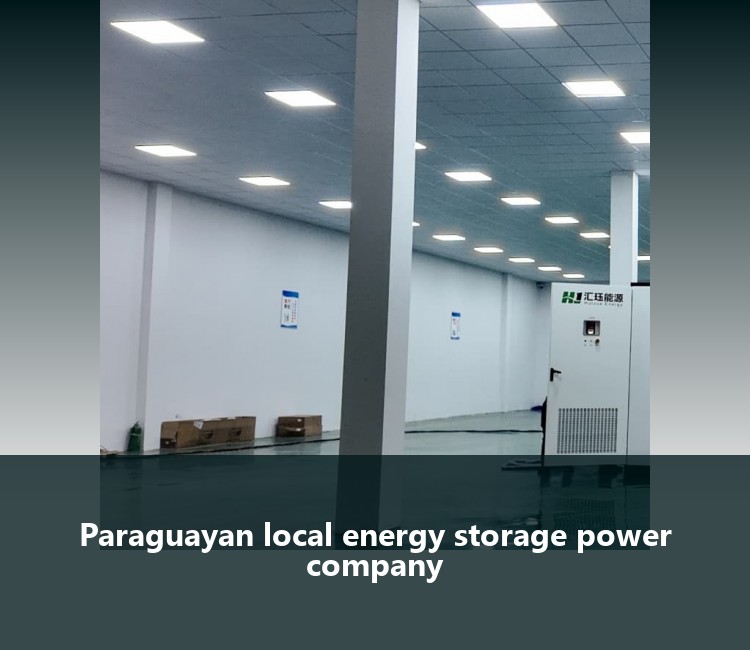 Paraguayan local energy storage power company