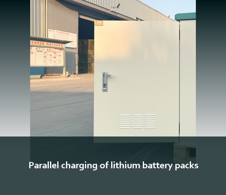 Parallel charging of lithium battery packs