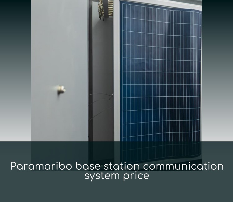 Paramaribo base station communication system price