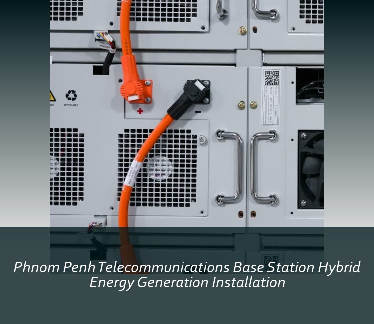 Phnom Penh Telecommunications Base Station Hybrid Energy Generation Installation