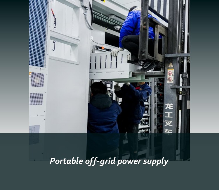 Portable off-grid power supply