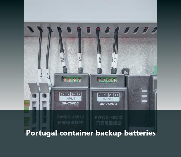 Portugal container backup batteries