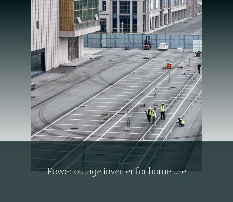 Power outage inverter for home use