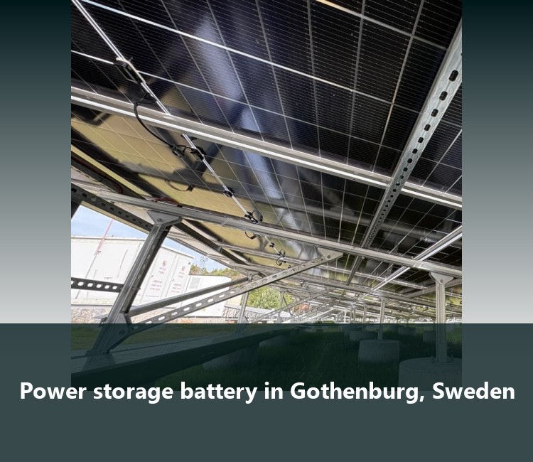 Power storage battery in Gothenburg, Sweden