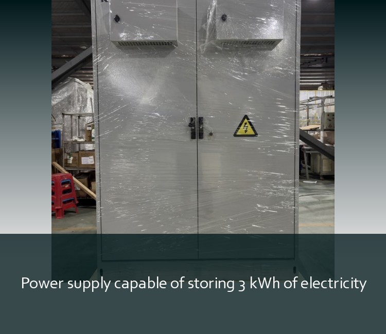 Power supply capable of storing 3 kWh of electricity