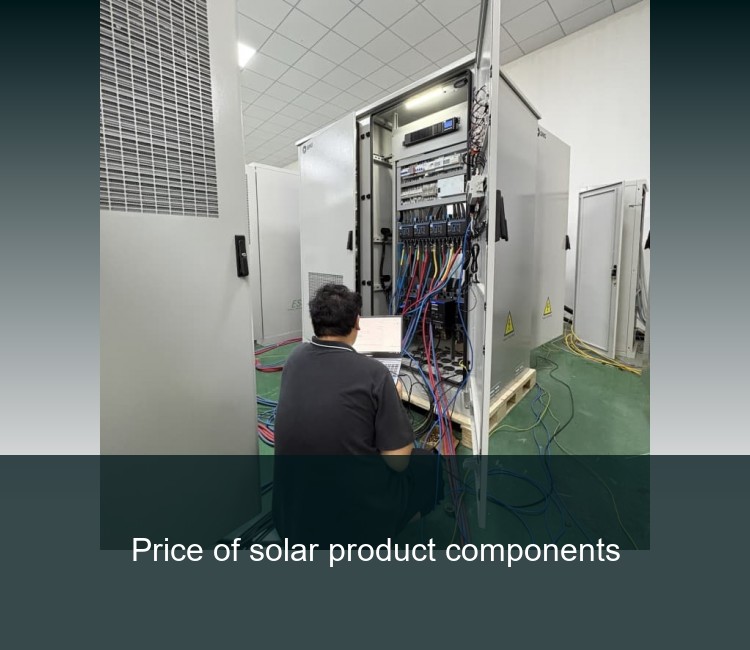 Price of solar product components