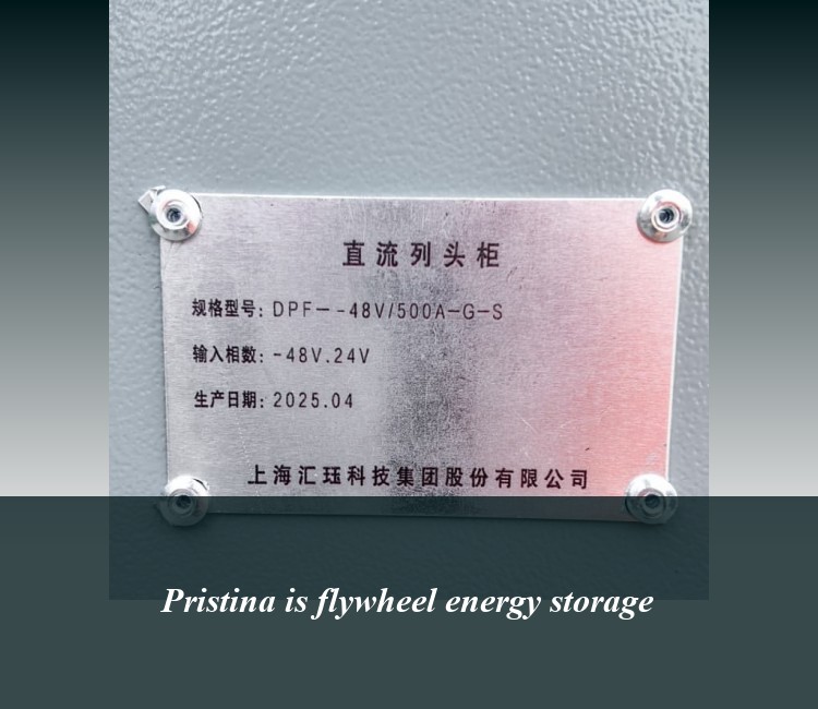 Pristina is flywheel energy storage