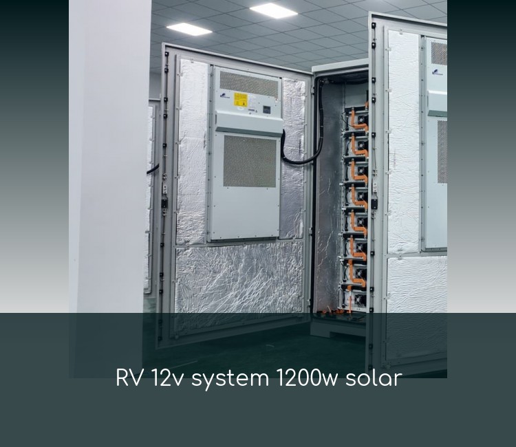 RV 12v system 1200w solar