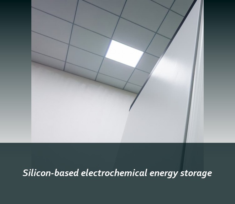 Silicon-based electrochemical energy storage