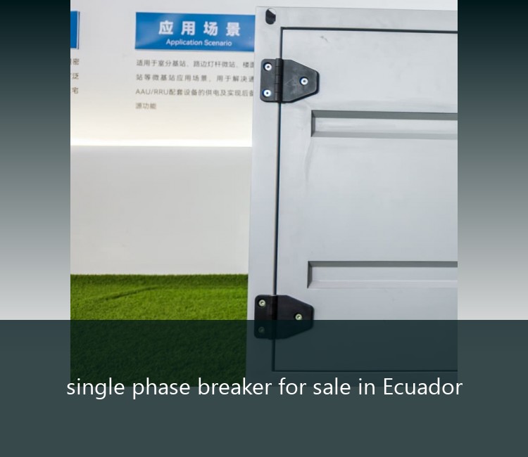 single phase breaker for sale in Ecuador