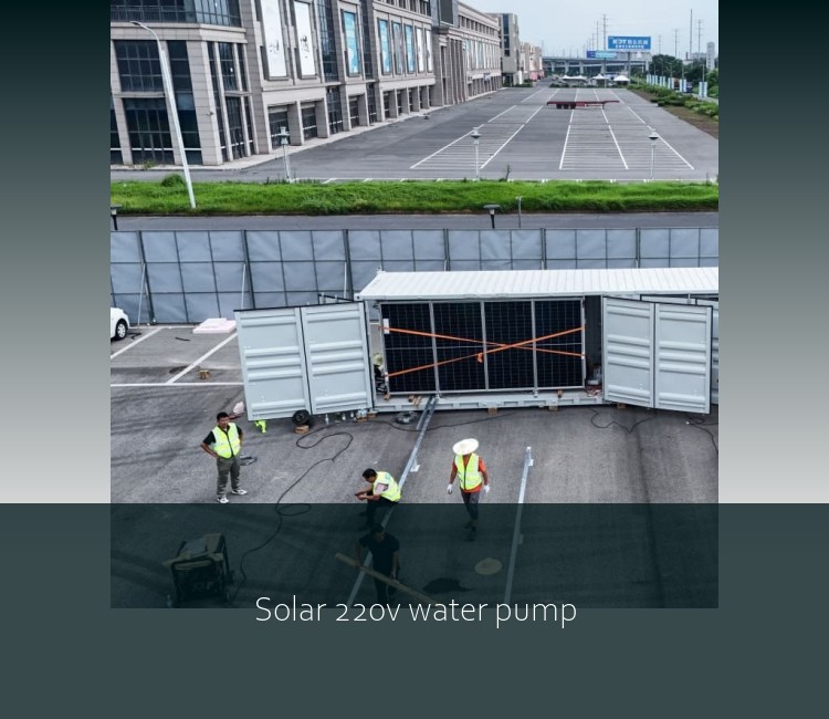 Solar 220v water pump