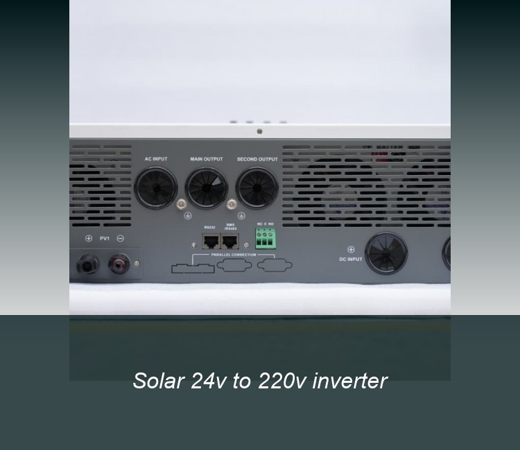 Solar 24v to 220v inverter