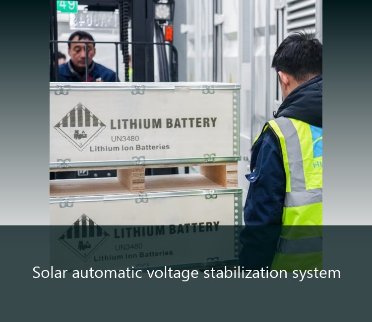 Solar automatic voltage stabilization system