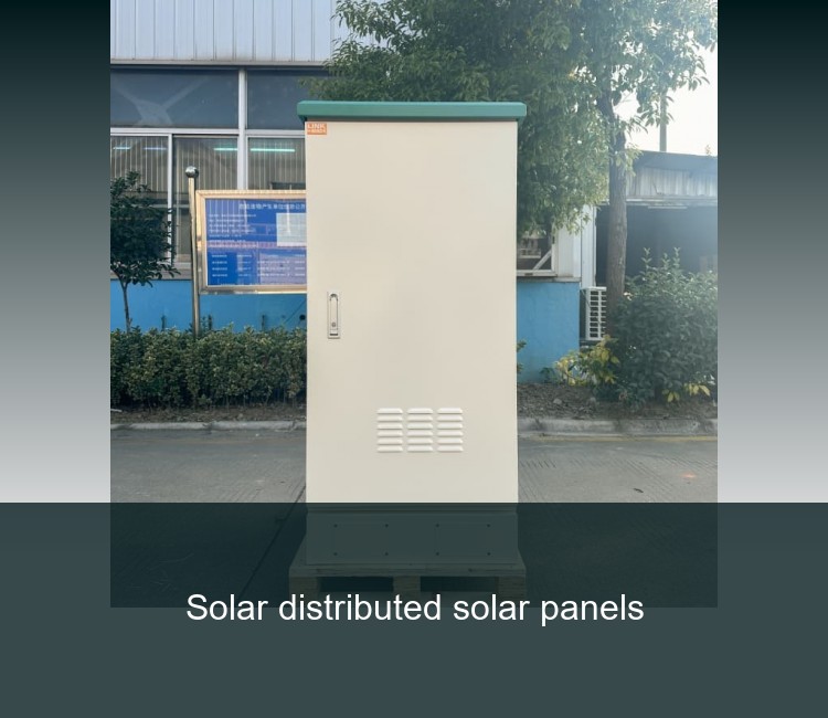 Solar distributed solar panels