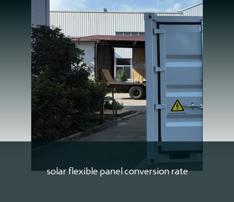 solar flexible panel conversion rate