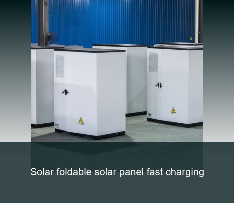 Solar foldable solar panel fast charging
