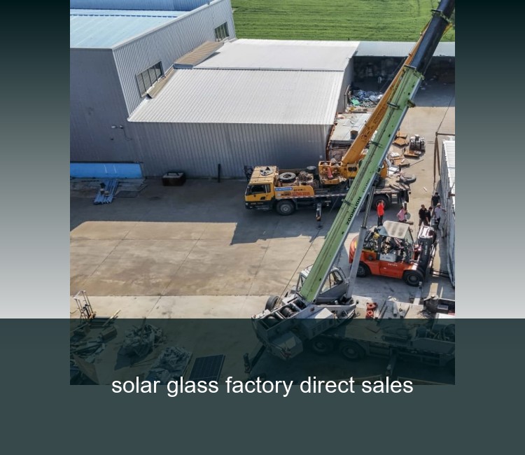 solar glass factory direct sales