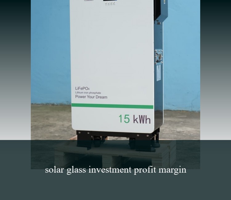 solar glass investment profit margin